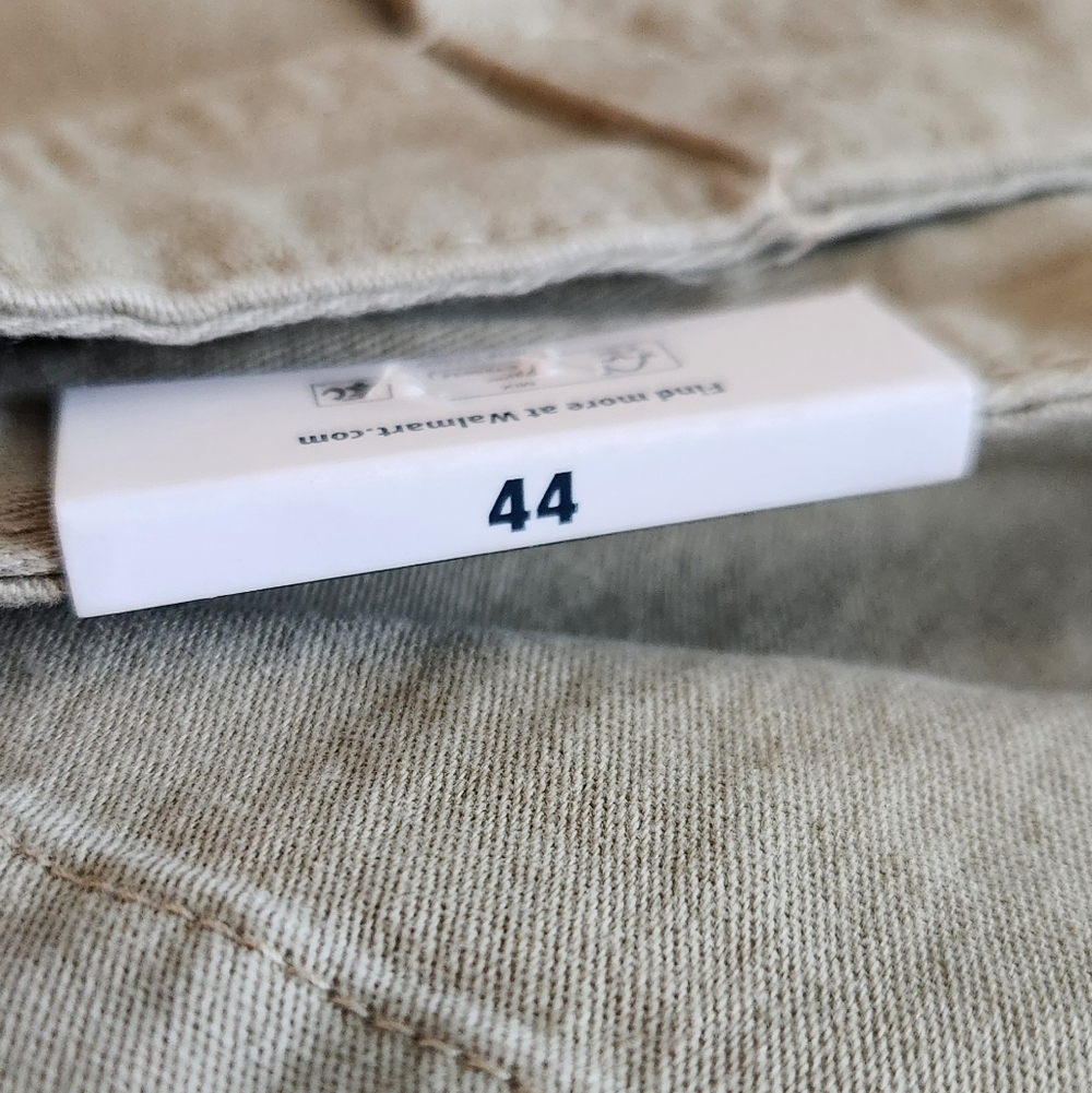 🩳George Men’s Tan Shorts, Size 44, 9" Inseam, NWT Casual comfort / classic look - Picture 11 of 13